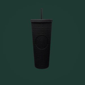 NWT Starbucks Matte Black Soft-Touch Cold Cup